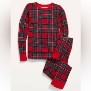 Old Navy - Gender-Neutral Matching Plaid Snug-Fit Pajamas for Kids
